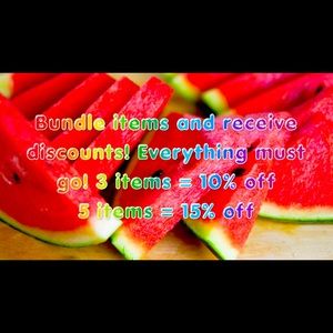 Whole closet must go!